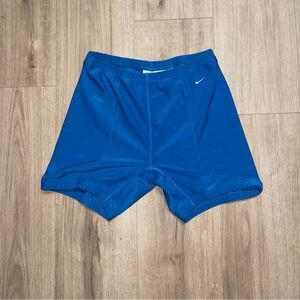 Vintage Men’s XL Nike Fit Blue Compression Shorts Base Layer Excellent Condition